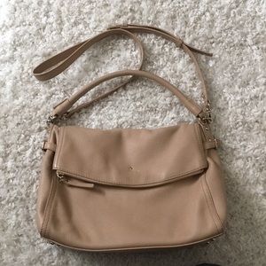 KATE SPADE tan crossbody bag
